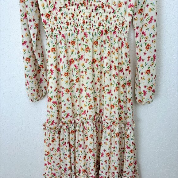 LOST + WANDER Love in Bloom Long Sleeve Floral Maxi Dresss - Picture 11 of 14